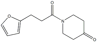 1-[3-(furan-2-yl)propanoyl]piperidin-4-one