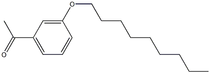 1-[3-(nonyloxy)phenyl]ethan-1-one Structure