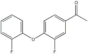 1-[3-fluoro-4-(2-fluorophenoxy)phenyl]ethan-1-one