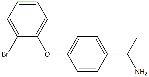1-[4-(2-bromophenoxy)phenyl]ethan-1-amine
