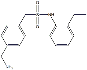 1-[4-(aminomethyl)phenyl]-N-(2-ethylphenyl)methanesulfonamide