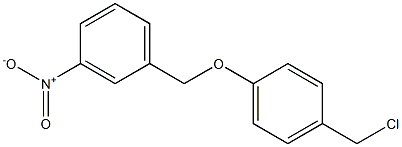  1-[4-(chloromethyl)phenoxymethyl]-3-nitrobenzene
