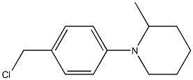 1-[4-(chloromethyl)phenyl]-2-methylpiperidine|