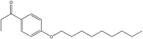 1-[4-(nonyloxy)phenyl]propan-1-one,,结构式