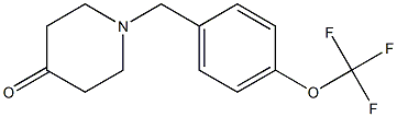 1-[4-(trifluoromethoxy)benzyl]piperidin-4-one|