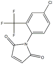 1-[4-chloro-2-(trifluoromethyl)phenyl]-2,5-dihydro-1H-pyrrole-2,5-dione