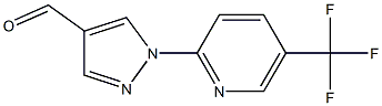 1-[5-(trifluoromethyl)pyridin-2-yl]-1H-pyrazole-4-carbaldehyde