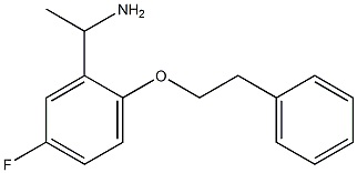 1-[5-fluoro-2-(2-phenylethoxy)phenyl]ethan-1-amine