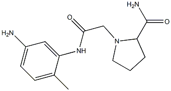  1-{[(5-amino-2-methylphenyl)carbamoyl]methyl}pyrrolidine-2-carboxamide