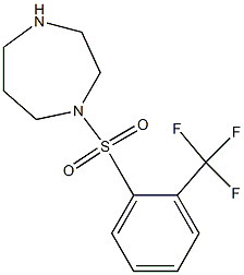 1-{[2-(trifluoromethyl)benzene]sulfonyl}-1,4-diazepane