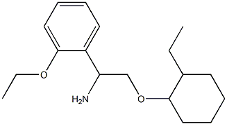 1-{1-amino-2-[(2-ethylcyclohexyl)oxy]ethyl}-2-ethoxybenzene|