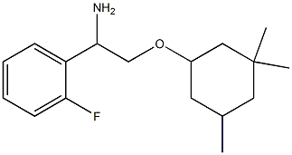 1-{1-amino-2-[(3,3,5-trimethylcyclohexyl)oxy]ethyl}-2-fluorobenzene