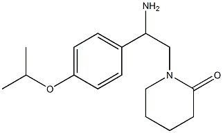  1-{2-amino-2-[4-(propan-2-yloxy)phenyl]ethyl}piperidin-2-one