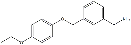1-{3-[(4-ethoxyphenoxy)methyl]phenyl}methanamine