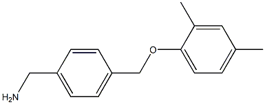 1-{4-[(2,4-dimethylphenoxy)methyl]phenyl}methanamine