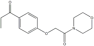 1-{4-[2-(morpholin-4-yl)-2-oxoethoxy]phenyl}propan-1-one