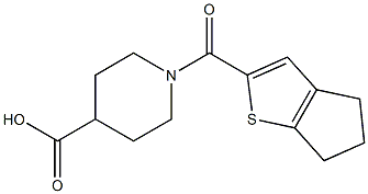 1-{4H,5H,6H-cyclopenta[b]thiophen-2-ylcarbonyl}piperidine-4-carboxylic acid