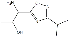 1-amino-1-[3-(propan-2-yl)-1,2,4-oxadiazol-5-yl]propan-2-ol Structure