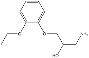 1-amino-3-(2-ethoxyphenoxy)propan-2-ol