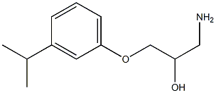 1-amino-3-(3-isopropylphenoxy)propan-2-ol