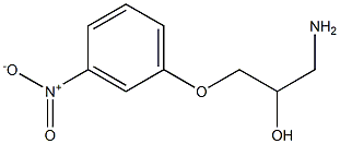  1-amino-3-(3-nitrophenoxy)propan-2-ol