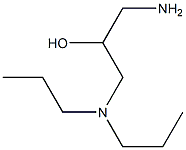 1-amino-3-(dipropylamino)propan-2-ol Structure