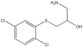 1-amino-3-[(2,5-dichlorophenyl)sulfanyl]propan-2-ol