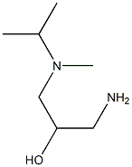 1-amino-3-[isopropyl(methyl)amino]propan-2-ol 结构式
