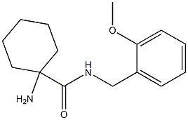  1-amino-N-(2-methoxybenzyl)cyclohexanecarboxamide