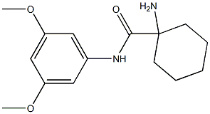  1-amino-N-(3,5-dimethoxyphenyl)cyclohexanecarboxamide