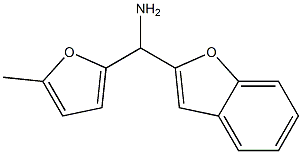 1-benzofuran-2-yl(5-methylfuran-2-yl)methanamine Structure