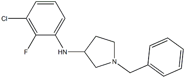 1-benzyl-N-(3-chloro-2-fluorophenyl)pyrrolidin-3-amine|