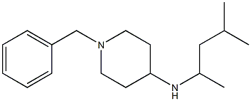 1-benzyl-N-(4-methylpentan-2-yl)piperidin-4-amine|