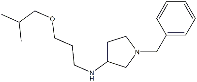 1-benzyl-N-[3-(2-methylpropoxy)propyl]pyrrolidin-3-amine