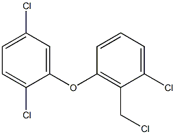 1-chloro-2-(chloromethyl)-3-(2,5-dichlorophenoxy)benzene