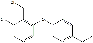 1-chloro-2-(chloromethyl)-3-(4-ethylphenoxy)benzene