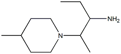 1-ethyl-2-(4-methylpiperidin-1-yl)propylamine Structure