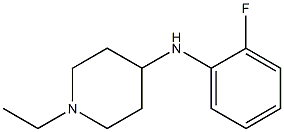 1-ethyl-N-(2-fluorophenyl)piperidin-4-amine Structure