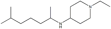  1-ethyl-N-(6-methylheptan-2-yl)piperidin-4-amine