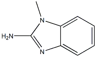 1-methyl-1H-1,3-benzodiazol-2-amine 结构式