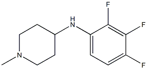 1-methyl-N-(2,3,4-trifluorophenyl)piperidin-4-amine Structure