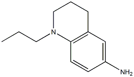 1-propyl-1,2,3,4-tetrahydroquinolin-6-amine 结构式