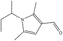 1-sec-butyl-2,5-dimethyl-1H-pyrrole-3-carbaldehyde Structure