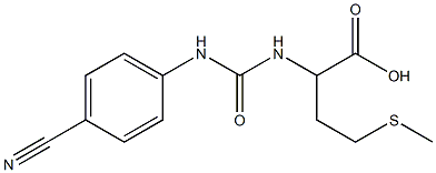 2-({[(4-cyanophenyl)amino]carbonyl}amino)-4-(methylthio)butanoic acid