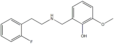 2-({[2-(2-fluorophenyl)ethyl]amino}methyl)-6-methoxyphenol