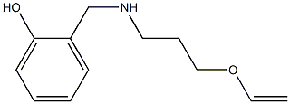 2-({[3-(ethenyloxy)propyl]amino}methyl)phenol