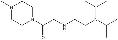 2-({2-[bis(propan-2-yl)amino]ethyl}amino)-1-(4-methylpiperazin-1-yl)ethan-1-one
