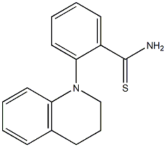 2-(1,2,3,4-tetrahydroquinolin-1-yl)benzene-1-carbothioamide Structure