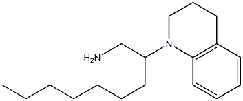 2-(1,2,3,4-tetrahydroquinolin-1-yl)nonan-1-amine 化学構造式