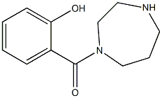 2-(1,4-diazepan-1-ylcarbonyl)phenol,,结构式